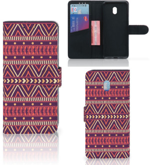 B2Ctelecom Xiaomi Redmi 8A Telefoon Hoesje Aztec Purple