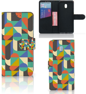 B2Ctelecom Xiaomi Redmi 8A Telefoon Hoesje Funky Retro