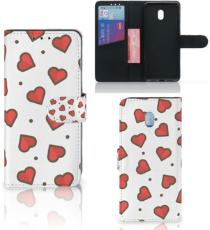 B2Ctelecom Xiaomi Redmi 8A Telefoon Hoesje Hearts