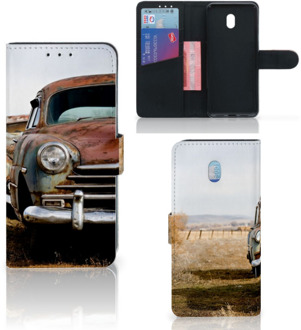 B2Ctelecom Xiaomi Redmi 8A Telefoonhoesje met foto Vintage Auto