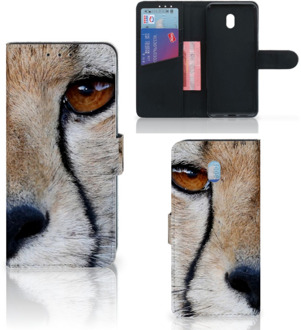 B2Ctelecom Xiaomi Redmi 8A Telefoonhoesje met Pasjes Cheetah