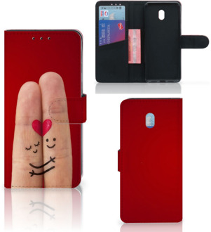 B2Ctelecom Xiaomi Redmi 8A Wallet Case met Pasjes Liefde