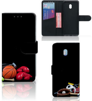 B2Ctelecom Xiaomi Redmi 8A Wallet Case met Pasjes Sports