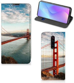 B2Ctelecom Xiaomi Redmi K20 Pro Book Cover Golden Gate Bridge