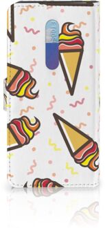 B2Ctelecom Xiaomi Redmi K20 Pro Book Cover Icecream