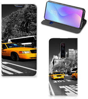 B2Ctelecom Xiaomi Redmi K20 Pro Book Cover New York Taxi