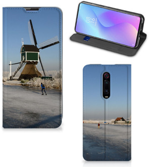 B2Ctelecom Xiaomi Redmi K20 Pro Book Cover Schaatsers Friesland