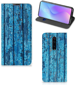 B2Ctelecom Xiaomi Redmi K20 Pro Book Wallet Case Blauw Wood