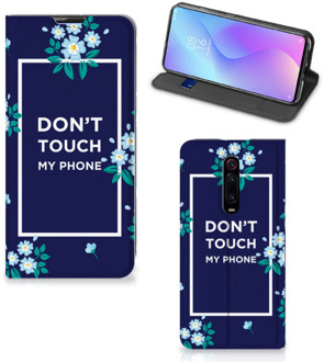 B2Ctelecom Xiaomi Redmi K20 Pro Design Case Flowers Blue DTMP