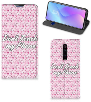 B2Ctelecom Xiaomi Redmi K20 Pro Design Case Flowers Pink DTMP