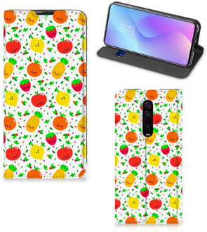 B2Ctelecom Xiaomi Redmi K20 Pro Flip Style Cover Fruits