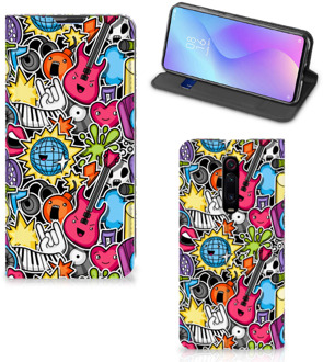 B2Ctelecom Xiaomi Redmi K20 Pro Hippe Standcase Punk Rock