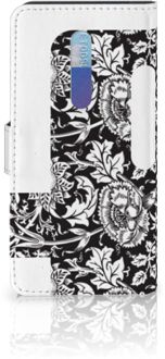 B2Ctelecom Xiaomi Redmi K20 Pro Hoesje Black Flowers