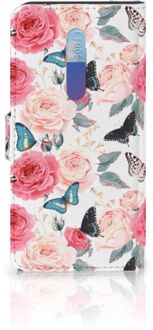 B2Ctelecom Xiaomi Redmi K20 Pro Hoesje Butterfly Roses