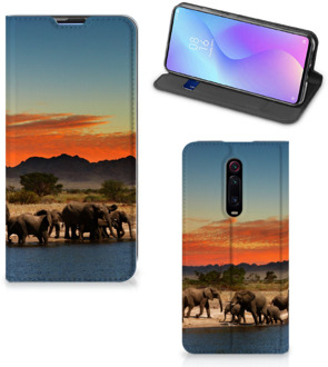 B2Ctelecom Xiaomi Redmi K20 Pro Hoesje maken Olifanten