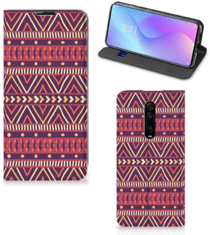 B2Ctelecom Xiaomi Redmi K20 Pro Hoesje met Magneet Aztec Purple