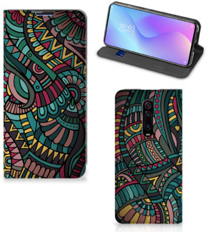 B2Ctelecom Xiaomi Redmi K20 Pro Hoesje met Magneet Aztec