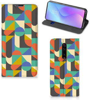 B2Ctelecom Xiaomi Redmi K20 Pro Hoesje met Magneet Funky Retro