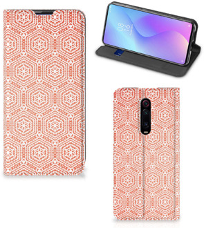 B2Ctelecom Xiaomi Redmi K20 Pro Hoesje met Magneet Pattern Orange