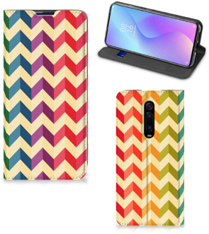 B2Ctelecom Xiaomi Redmi K20 Pro Hoesje met Magneet Zigzag Color