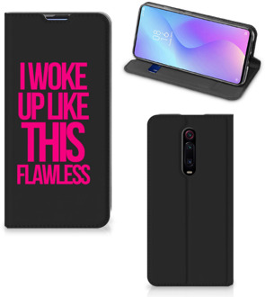 B2Ctelecom Xiaomi Redmi K20 Pro Hoesje met tekst Woke Up