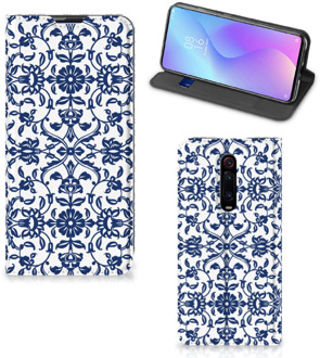 B2Ctelecom Xiaomi Redmi K20 Pro Smart Cover Flower Blue