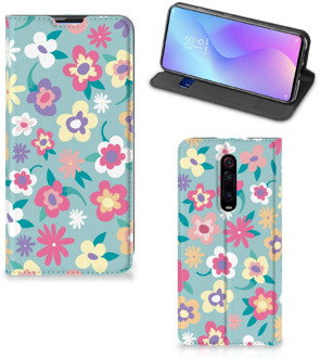 B2Ctelecom Xiaomi Redmi K20 Pro Smart Cover Flower Power