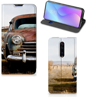 B2Ctelecom Xiaomi Redmi K20 Pro Stand Case Vintage Auto