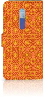 B2Ctelecom Xiaomi Redmi K20 Pro Telefoon Hoesje Batik Orange