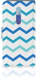 B2Ctelecom Xiaomi Redmi K20 Pro Telefoon Hoesje Zigzag Blauw