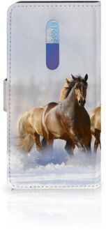 B2Ctelecom Xiaomi Redmi K20 Pro Telefoonhoesje met Pasjes Paarden