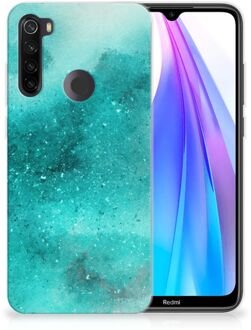 B2Ctelecom Xiaomi Redmi Note 8T Hoesje maken Painting Blue