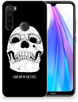 B2Ctelecom Xiaomi Redmi Note 8T Silicone Back Case Skull Eyes