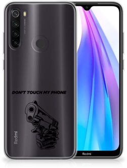 B2Ctelecom Xiaomi Redmi Note 8T Silicone-hoesje Gun DTMP