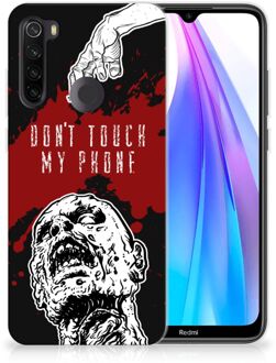 B2Ctelecom Xiaomi Redmi Note 8T Silicone-hoesje Zombie Blood