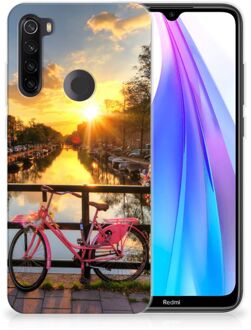 B2Ctelecom Xiaomi Redmi Note 8T Siliconen Back Cover Amsterdamse Grachten