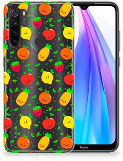 B2Ctelecom Xiaomi Redmi Note 8T Siliconen Case Fruits