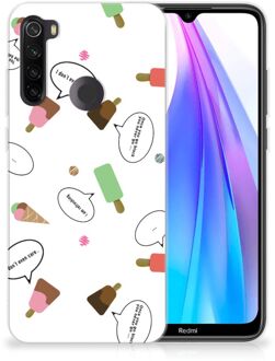 B2Ctelecom Xiaomi Redmi Note 8T Siliconen Case IJsjes