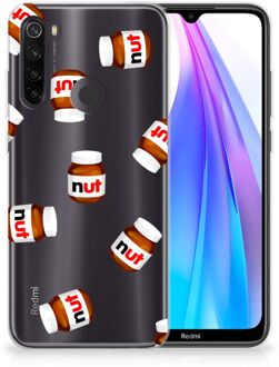 B2Ctelecom Xiaomi Redmi Note 8T Siliconen Case Nut Jar