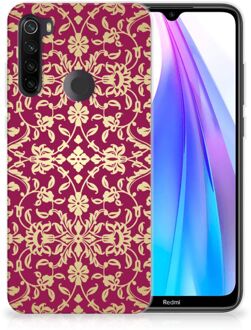 B2Ctelecom Xiaomi Redmi Note 8T Siliconen Hoesje Barok Pink