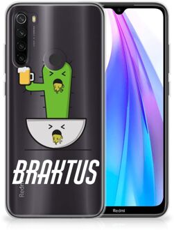 B2Ctelecom Xiaomi Redmi Note 8T Telefoonhoesje met Naam Braktus