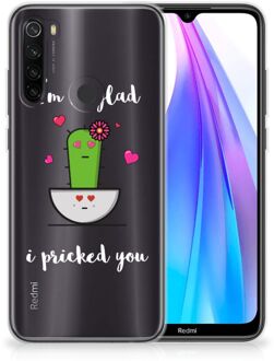 B2Ctelecom Xiaomi Redmi Note 8T Telefoonhoesje met Naam Cactus Glad