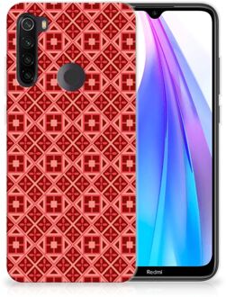 B2Ctelecom Xiaomi Redmi Note 8T TPU bumper Batik Red