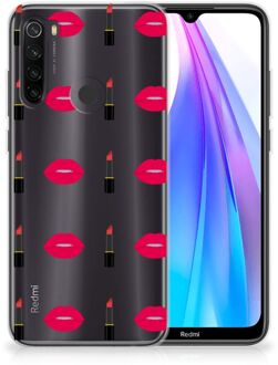 B2Ctelecom Xiaomi Redmi Note 8T TPU bumper Lipstick Kiss