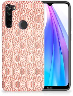 B2Ctelecom Xiaomi Redmi Note 8T TPU bumper Pattern Orange