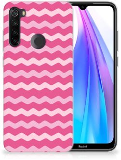 B2Ctelecom Xiaomi Redmi Note 8T TPU bumper Waves Pink