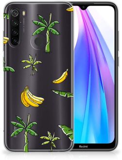 B2Ctelecom Xiaomi Redmi Note 8T TPU Case Banana Tree