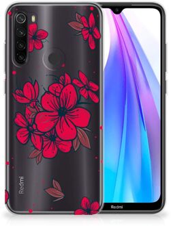 B2Ctelecom Xiaomi Redmi Note 8T TPU Case Blossom Rood