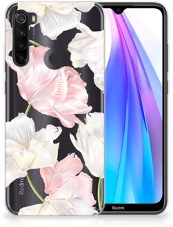 B2Ctelecom Xiaomi Redmi Note 8T TPU Case Lovely Flowers