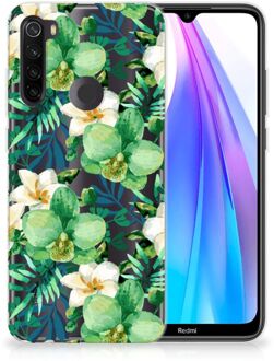 B2Ctelecom Xiaomi Redmi Note 8T TPU Case Orchidee Groen